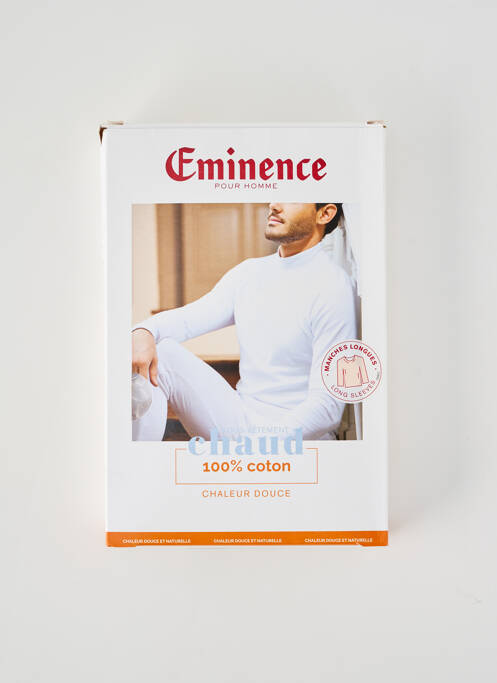 Tricou alb EMINENCE bărbat