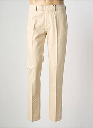Pantalon chino închidere cu fermoar sub clapetă cu cârlig bej TOMMY HILFIGER bărbat