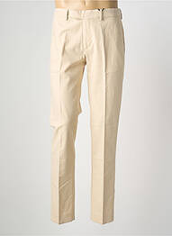 Pantalon chino închidere cu fermoar sub clapetă cu cârlig bej TOMMY HILFIGER homme