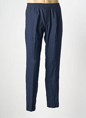 Pantalon chino țesătură poplin mărime normală albastru TOMMY HILFIGER bărbat