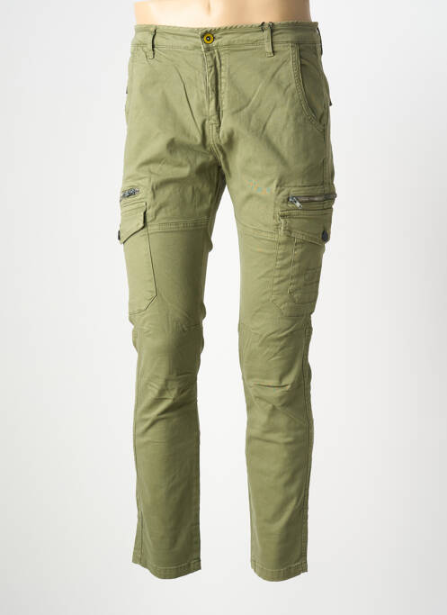 Pantalon slim verde DEELUXE bărbat