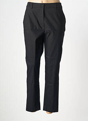 Pantalon chino țesătură poplin mărime normală negru PIER ANTONIO GASPARI femeie