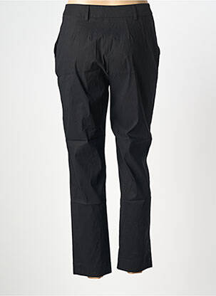 Pantalon chino țesătură poplin mărime normală negru PIER ANTONIO GASPARI femeie