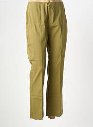 Pantalon drept elasticitate mărime normală verde MEIMEIJ femeie
