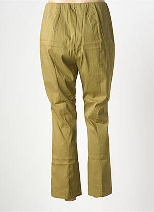Pantalon drept elasticitate mărime normală verde MEIMEIJ femeie