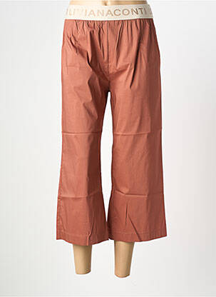 Pantalon trei sferturi maro LIVIANA CONTI femeie
