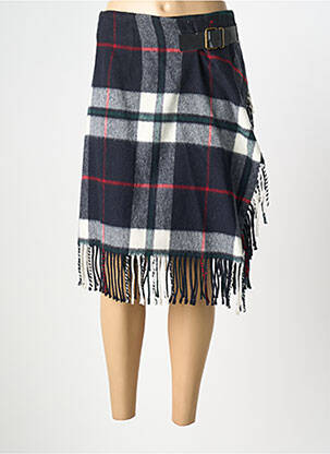 Fustă midi albastru SHIRTAPORTER femeie