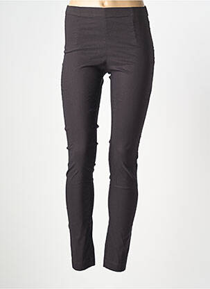 Pantalon slim talie elastică mărime normală negru BLACK LABEL femeie