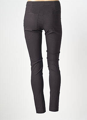 Pantalon slim talie elastică mărime normală negru BLACK LABEL femeie