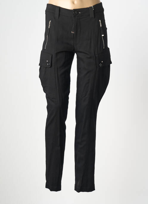 Pantalon slim negru HICH USE femeie