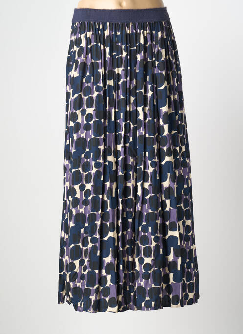 Fustă lungă albastru ALESSIA  femeie