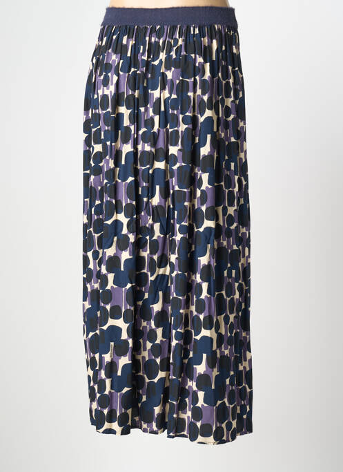 Fustă lungă albastru ALESSIA  femeie