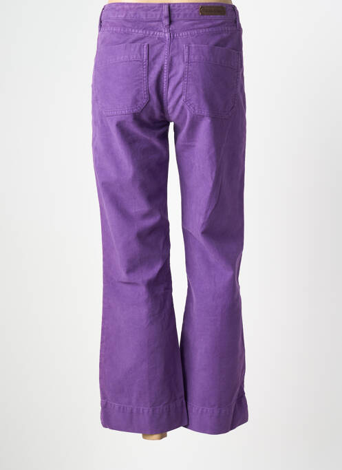 Blugi cu croială dreaptă violet DENIM STUDIO femeie