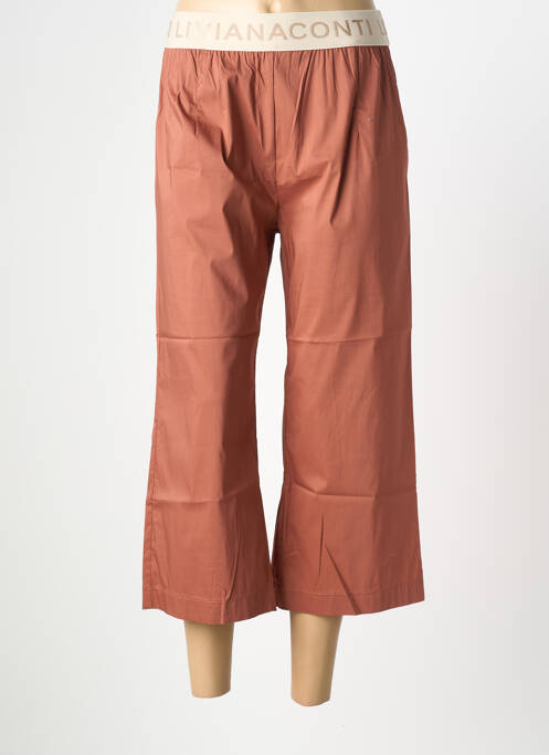 Pantalon trei sferturi maro LIVIANA CONTI femeie