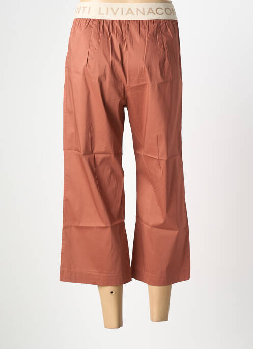 Pantalon trei sferturi maro LIVIANA CONTI femeie