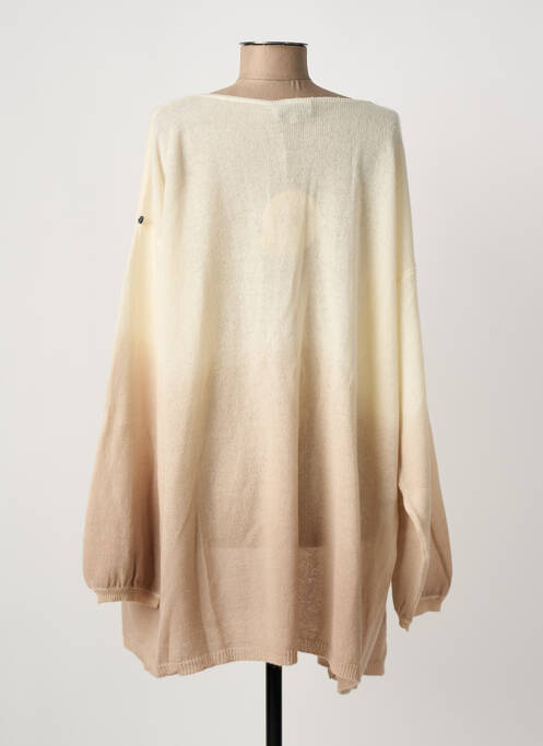 Vestă cu mâneci lungi bej A.POIL femeie