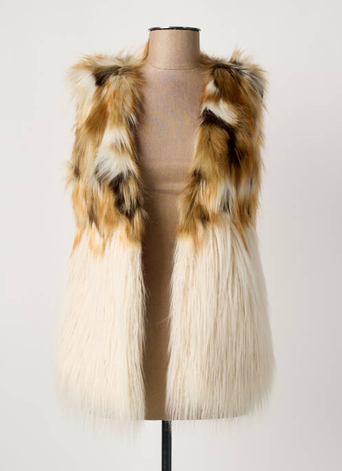 Vestă fără mâneci bej MARC AUREL femeie