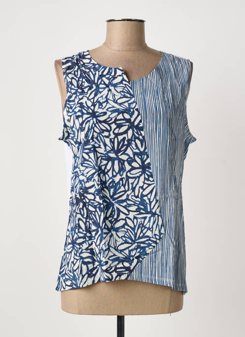 Top albastru WHYCI MILANO femeie