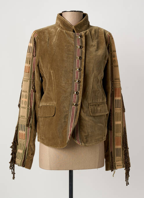 Geacă maro CAROLE FAKIEL femeie