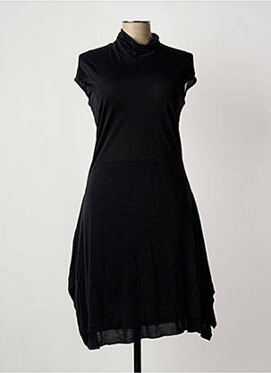 Rochie midi mâneci scurte mâneci scurte negru MARITHE & FRANCOIS GIRBAUD femeie