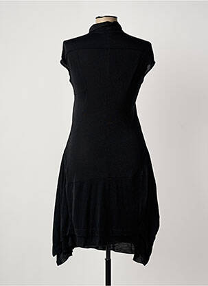 Rochie midi mâneci scurte mâneci scurte negru MARITHE & FRANCOIS GIRBAUD femeie