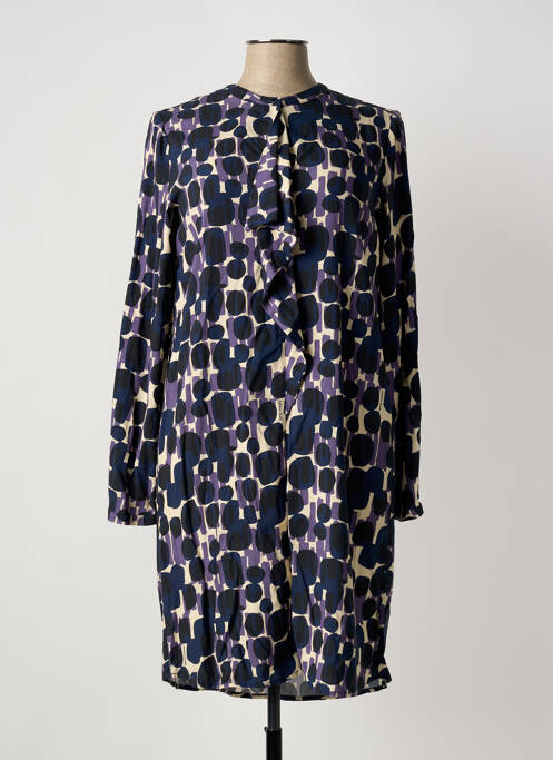 Rochie midi violet ALESSIA  femeie