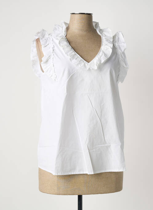 Top alb WHYCI MILANO femeie