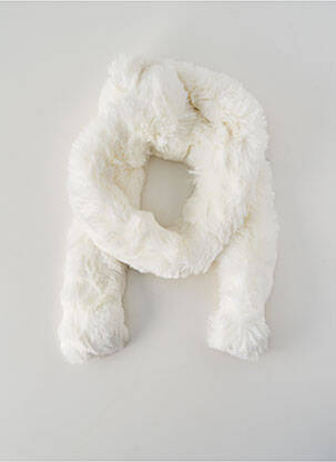 Eșarfă alb KAMY HAT femeie