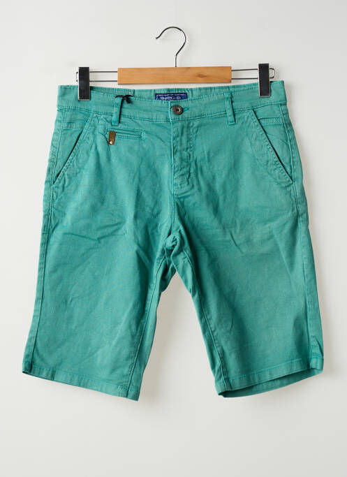 Bermudă verde UNION JACK bărbat