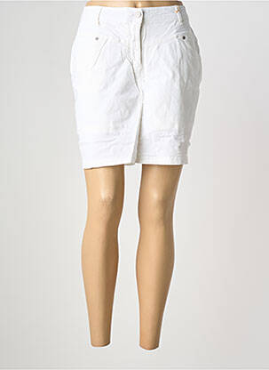 Fustă pantaloni scurți alb DONA LISA femeie