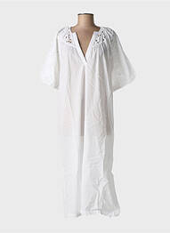 Rochie midi mâneci scurte mâneci scurte alb FRANSA femme