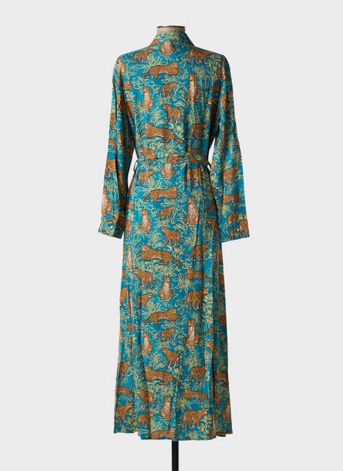 Rochie lungă albastru GRACE & MILA femeie