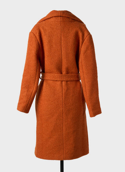 Palton lung portocaliu GOA GOA femeie