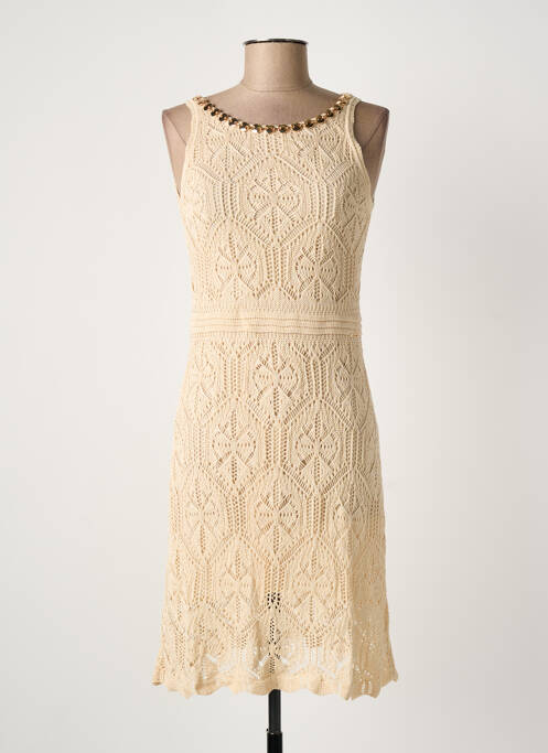 Rochie midi bej GOA GOA femeie