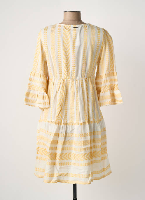 Rochie midi galben GOA GOA femeie