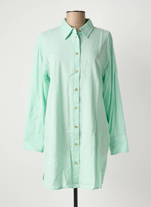 Tunică mâneci lungi verde FRANSA femeie