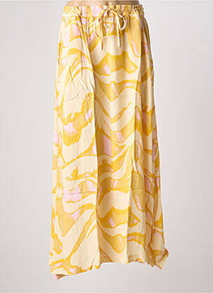 Fustă lungă galben FRANSA femeie