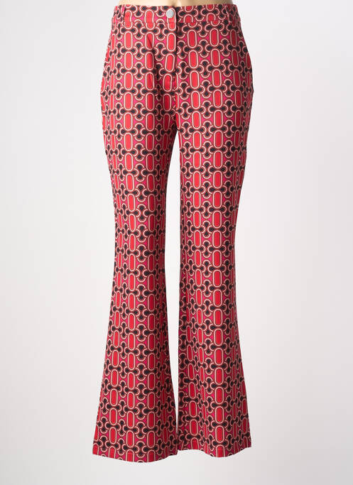Pantalon evazat roșu GOA GOA femeie