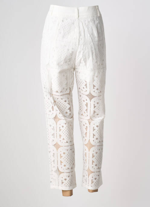 Pantalon 7/8 alb GOA GOA femeie