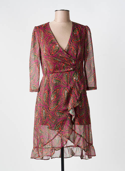 Rochie midi roz THE KORNER femeie