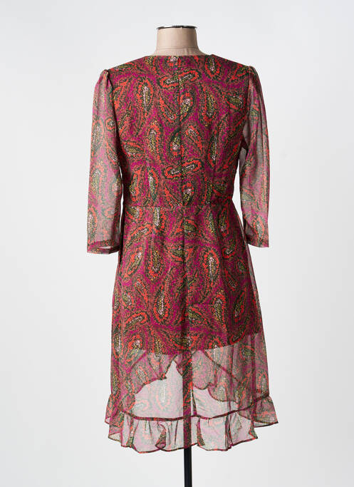 Rochie midi roz THE KORNER femeie