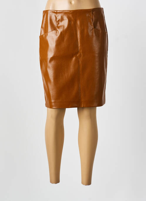 Fustă midi maro B.YOUNG femeie