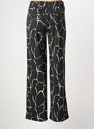 Pantalon drept talie elastică negru B.YOUNG femeie