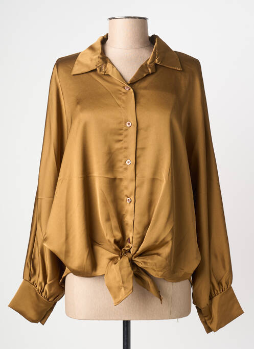 Cămașă maro DONA LISA femeie