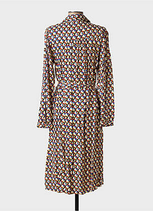 Rochie midi mâneci lungi mâneci lungi roșu C'EST BEAU LA VIE femeie