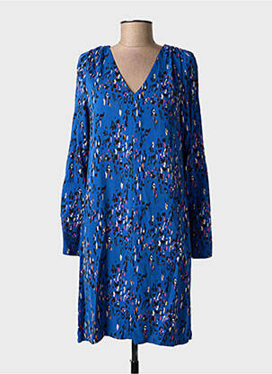 Rochie scurtă mâneci lungi mâneci lungi albastru LOLA ESPELETA femeie