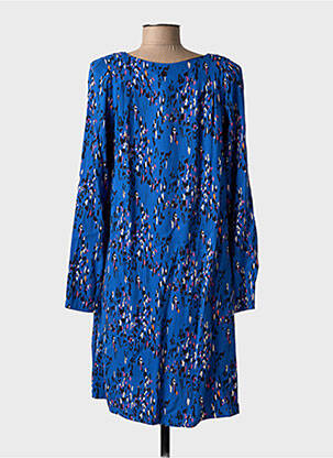 Rochie scurtă mâneci lungi mâneci lungi albastru LOLA ESPELETA femeie