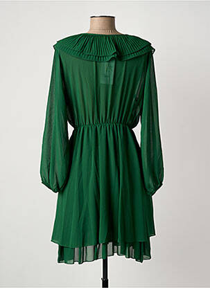 Rochie scurtă mâneci lungi mâneci lungi verde DONA LISA femeie