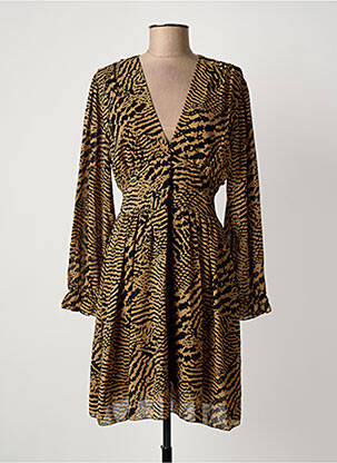 Rochie midi maro DONA LISA femeie