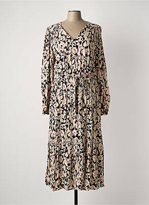 Rochie lungă negru C'EST BEAU LA VIE femeie